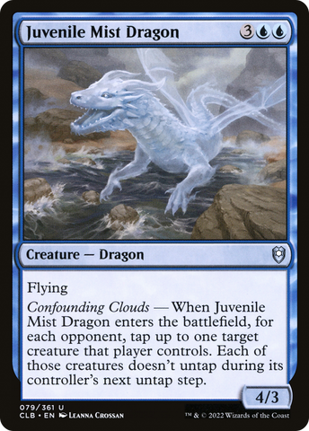 {C} Juvenile Mist Dragon [Commander Legends: Battle for Baldur's Gate][CLB 079]