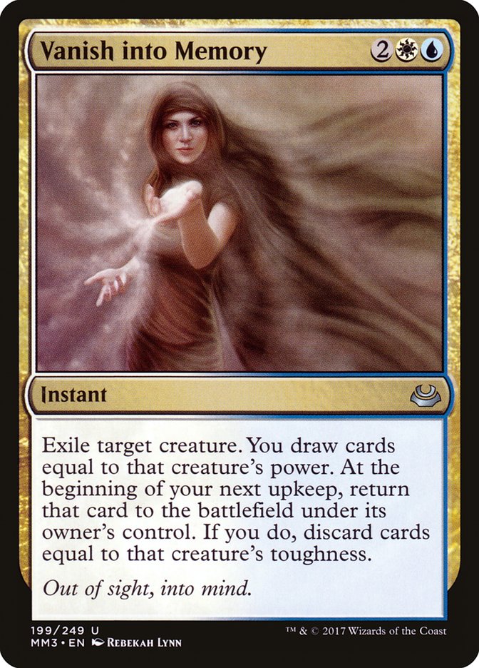 {C} Vanish into Memory [Modern Masters 2017][MM3 199]