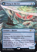 {R} Thing in the Ice // Awoken Horror (Borderless Alternate Art) [Regional Championship Qualifiers 2023][PR23 003]