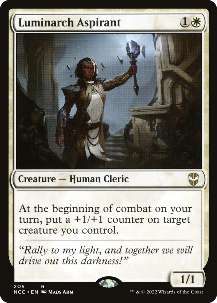 {R} Luminarch Aspirant [Streets of New Capenna Commander][NCC 205]
