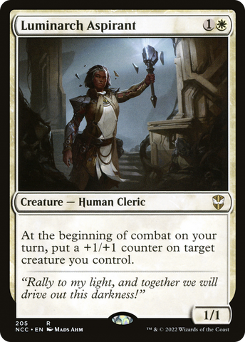 {R} Luminarch Aspirant [Streets of New Capenna Commander][NCC 205]
