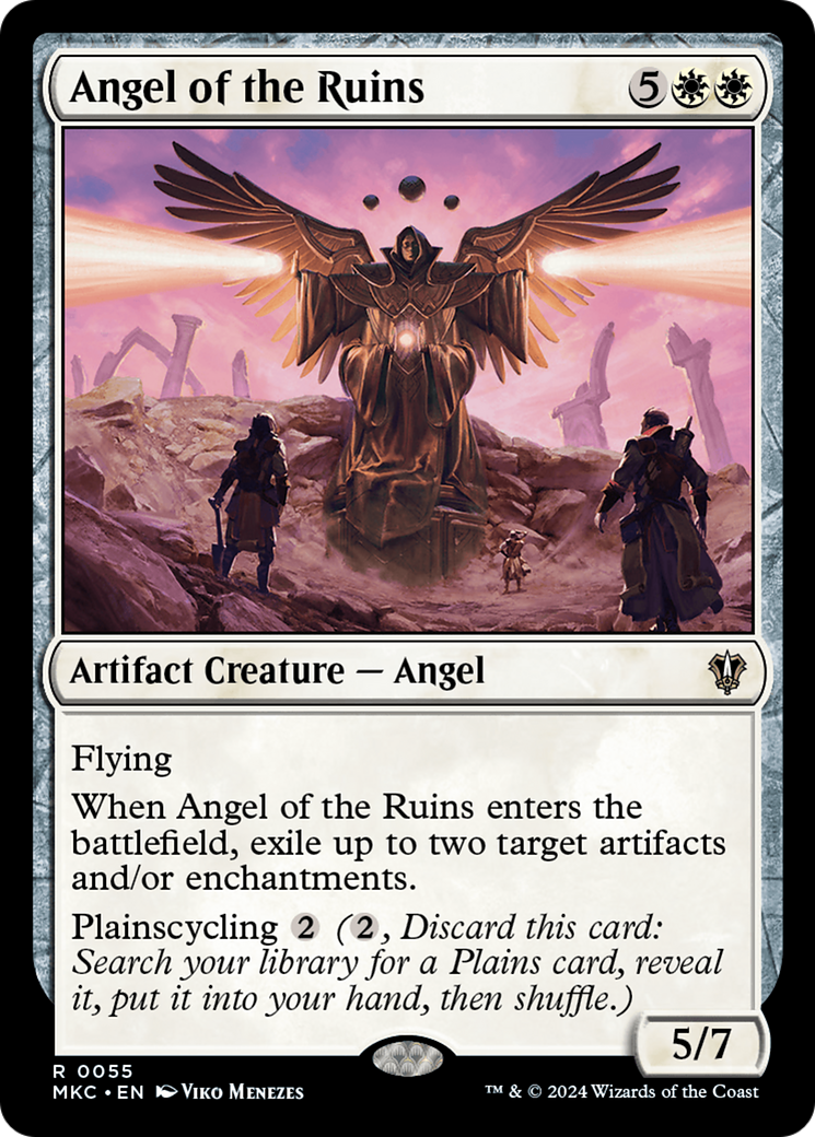 {R} Angel of the Ruins [Murders at Karlov Manor Commander][MKC 055]