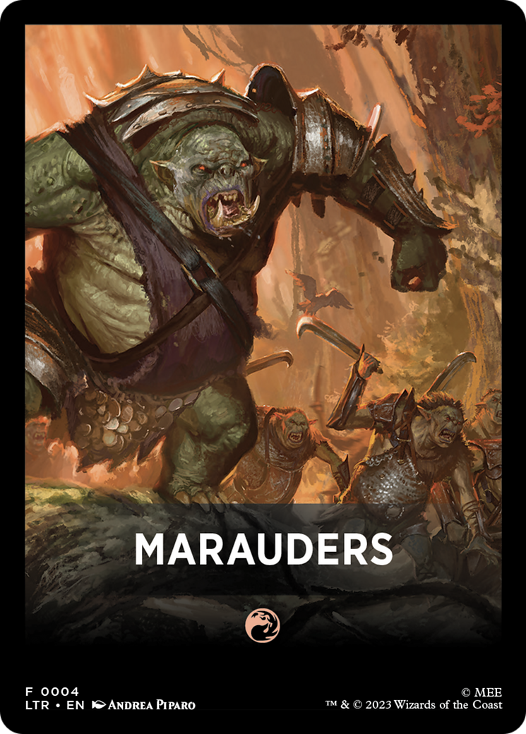 {T} Marauders Theme Card [The Lord of the Rings: Tales of Middle-Earth Tokens][THM TLTR 004]