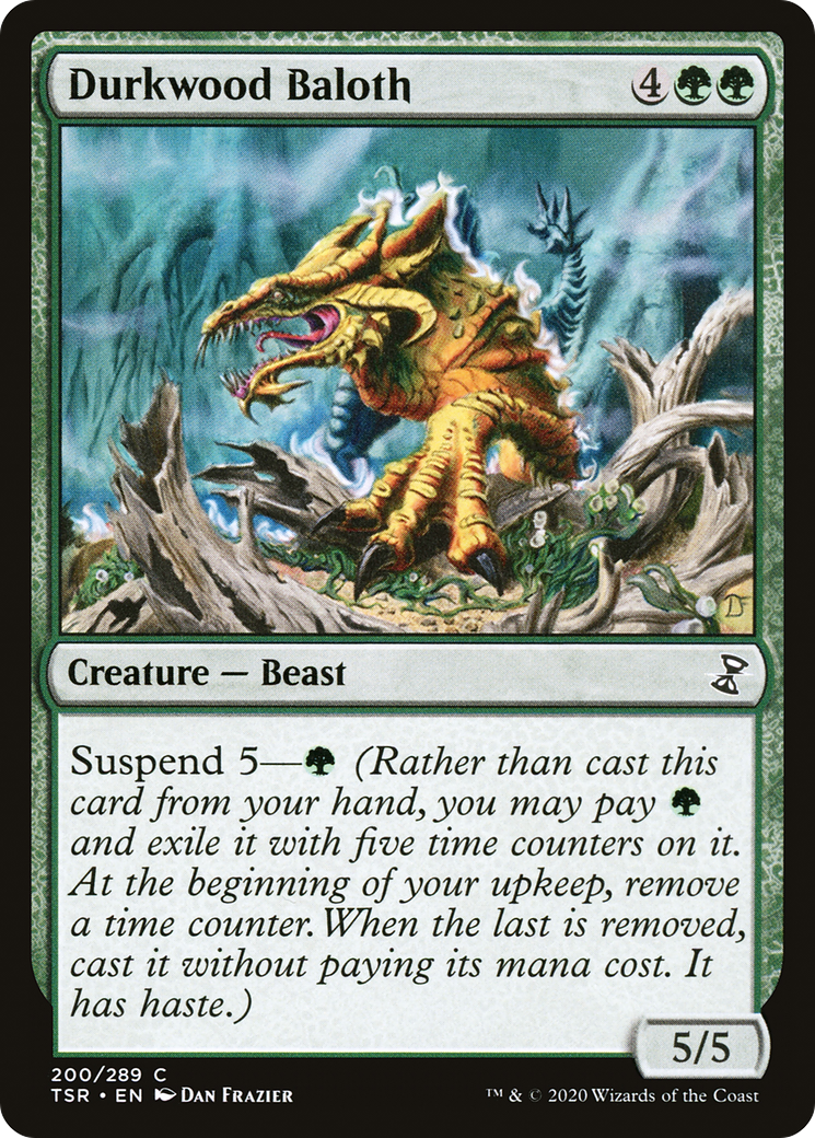 {C} Durkwood Baloth [Time Spiral Remastered][TSR 200]