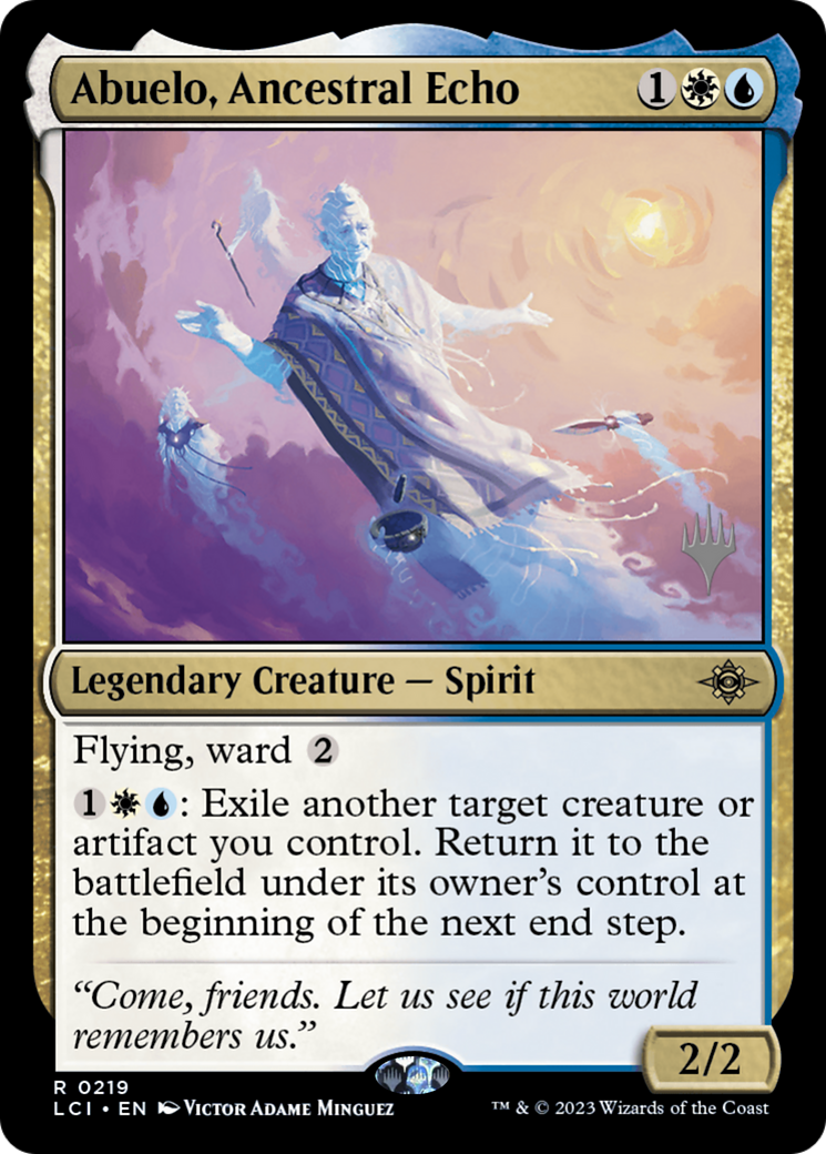 {@R} Abuelo, Ancestral Echo (Promo Pack) [The Lost Caverns of Ixalan Promos][PP LCI 219]