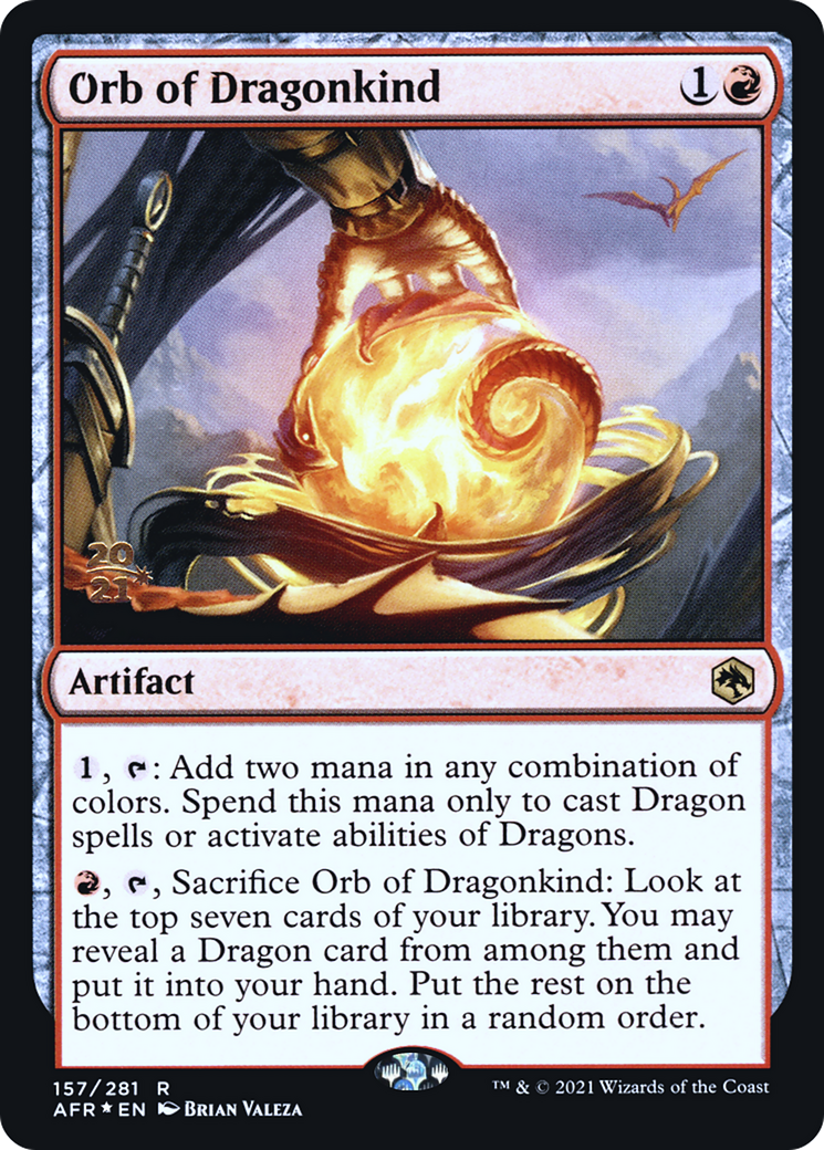 {R} Orb of Dragonkind [Dungeons & Dragons: Adventures in the Forgotten Realms Prerelease Promos][PR AFR 157]