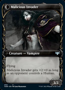 {C} Innocent Traveler // Malicious Invader (Showcase Fang Frame) [Innistrad: Crimson Vow][VOW 294]