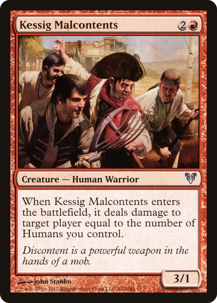 {C} Kessig Malcontents [Avacyn Restored][AVR 142]