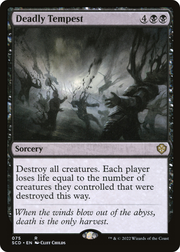 {R} Deadly Tempest [Starter Commander Decks][SCD 075]