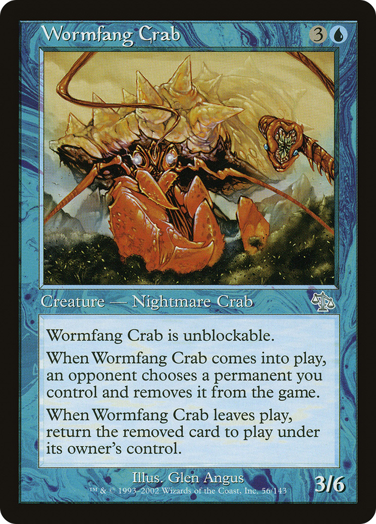 {C} Wormfang Crab [Judgment][JUD 056]