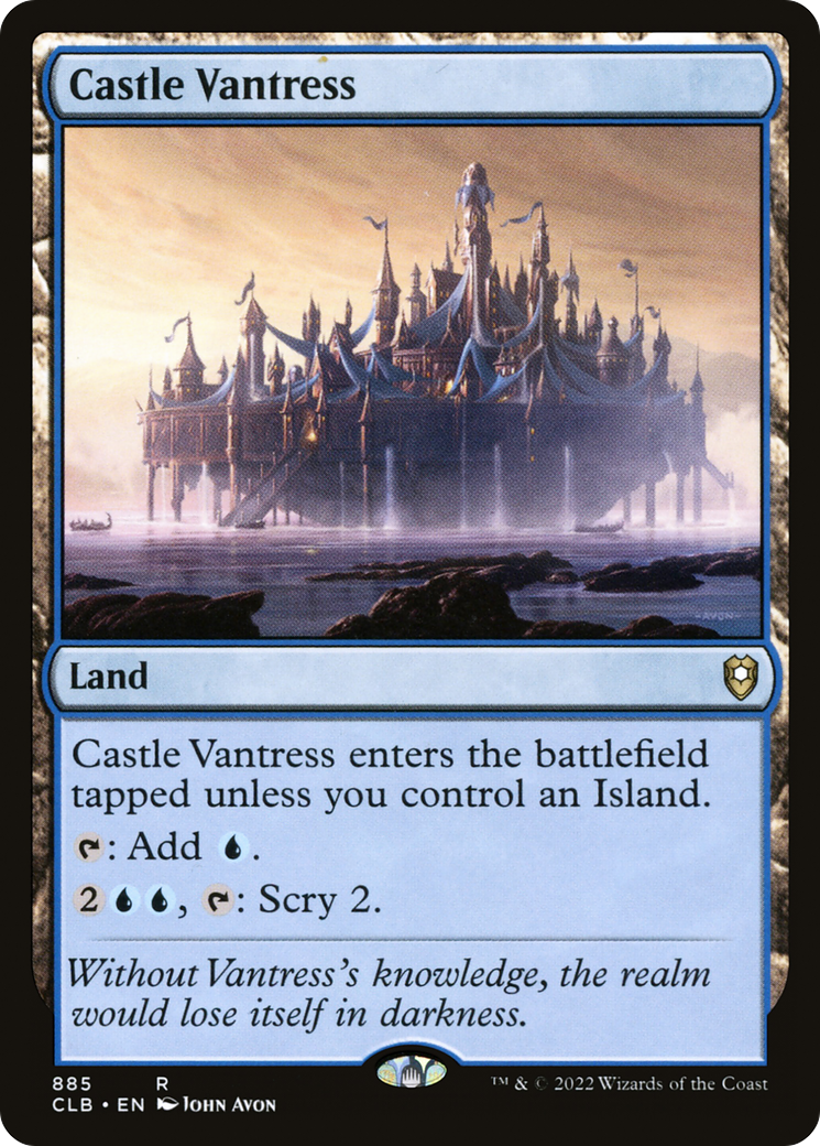 {R} Castle Vantress [Commander Legends: Battle for Baldur's Gate][CLB 885]