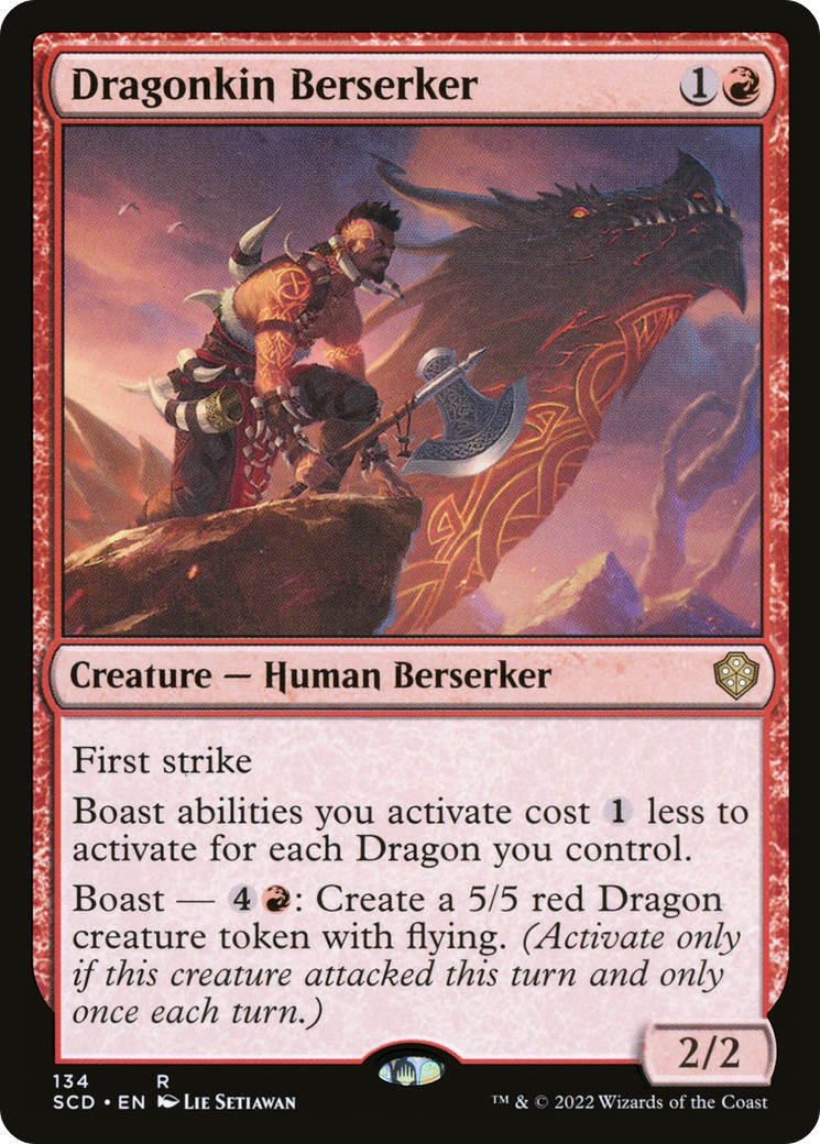 {R} Dragonkin Berserker [Starter Commander Decks][SCD 134]