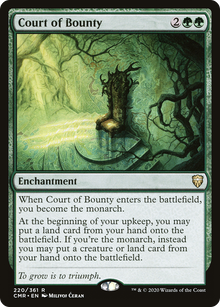 {R} Court of Bounty [Commander Legends][CMR 220]