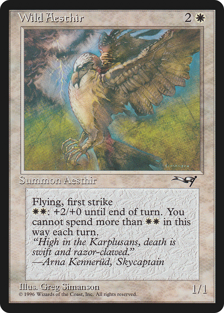 {C} Wild Aesthir (Mountain Background) [Alliances][ALL 21A]