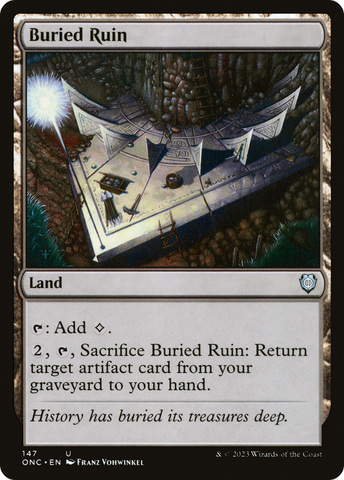 {C} Buried Ruin [Phyrexia: All Will Be One Commander][ONC 147]