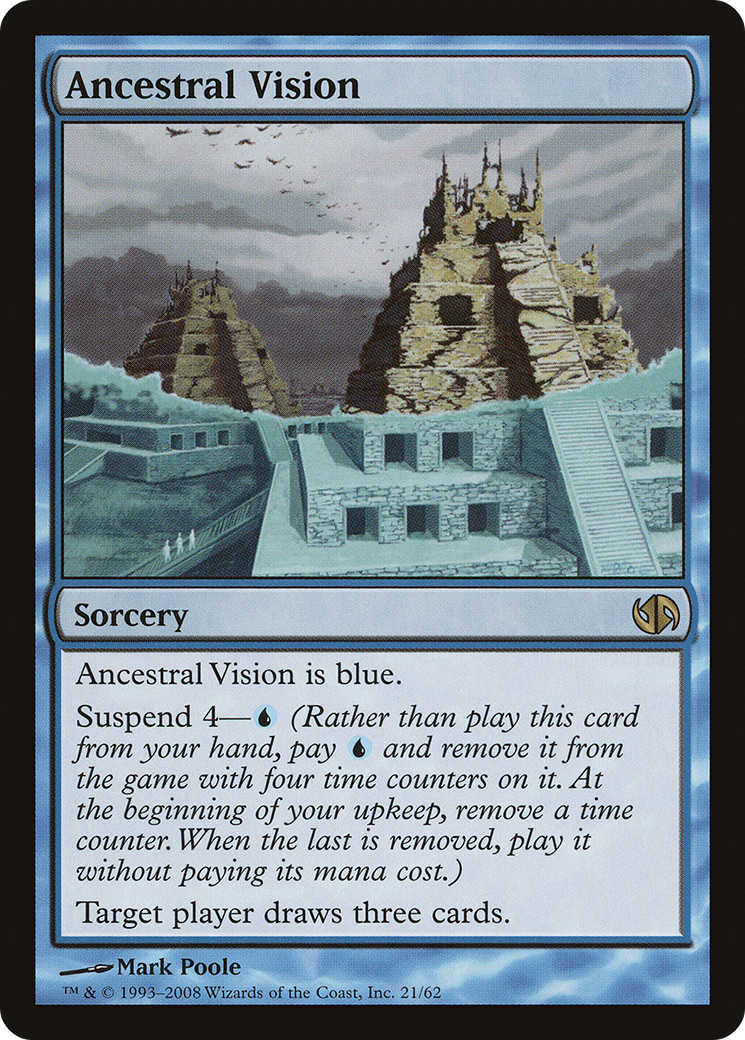{R} Ancestral Vision [Duel Decks: Jace vs. Chandra][DDB 021]