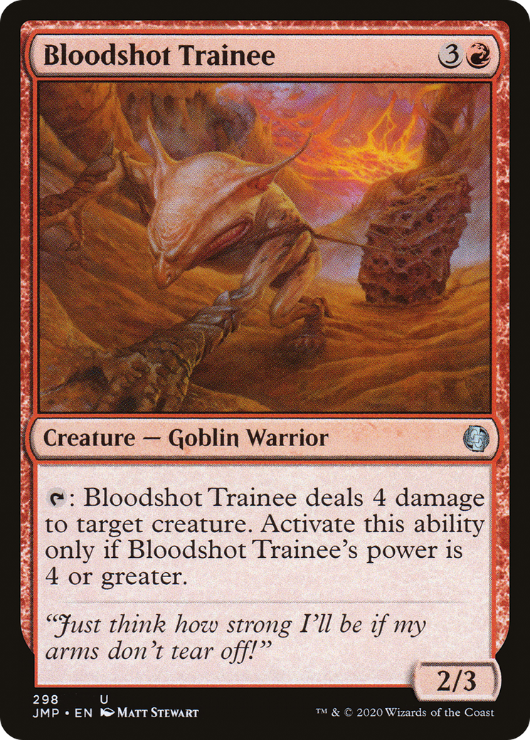 {C} Bloodshot Trainee [Jumpstart][JMP 298]