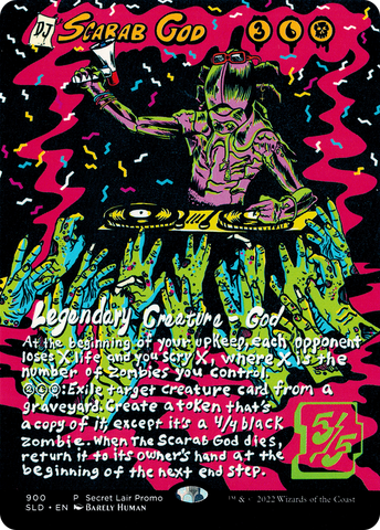 {R} The Scarab God (Borderless) [Secret Lair Drop Series][SLD 900]