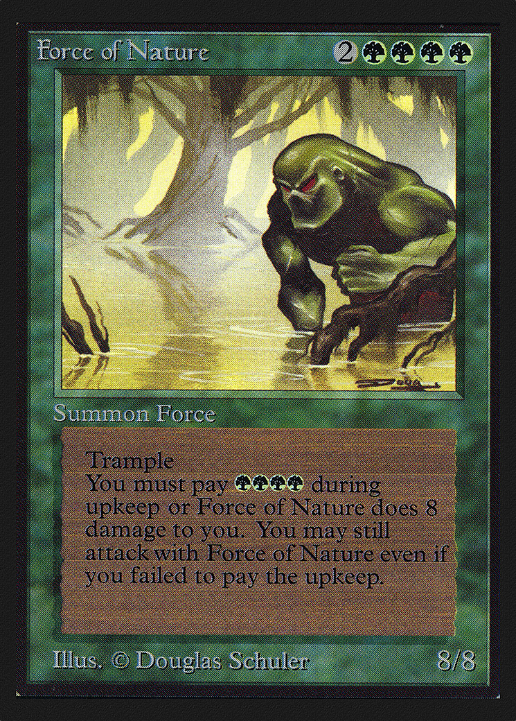 {R} Force of Nature [International CollectorsÃ¢Â€Â™ Edition][GB CEI 195]