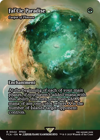 {R} Carpet of Flowers - Fal'Cie Paradise (Showcase) [FINAL FANTASY : Through the Ages][FCA 044]