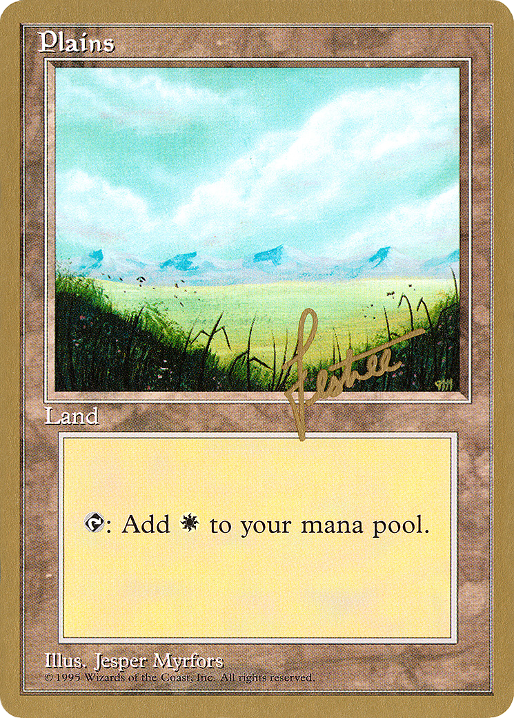 {B}[GB PTC BL364] Plains (bl364) (Bertrand Lestree) [Pro Tour Collector Set]
