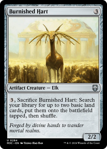 {C} Burnished Hart (Ripple Foil) [Modern Horizons 3 Commander][RPF M3C 284]