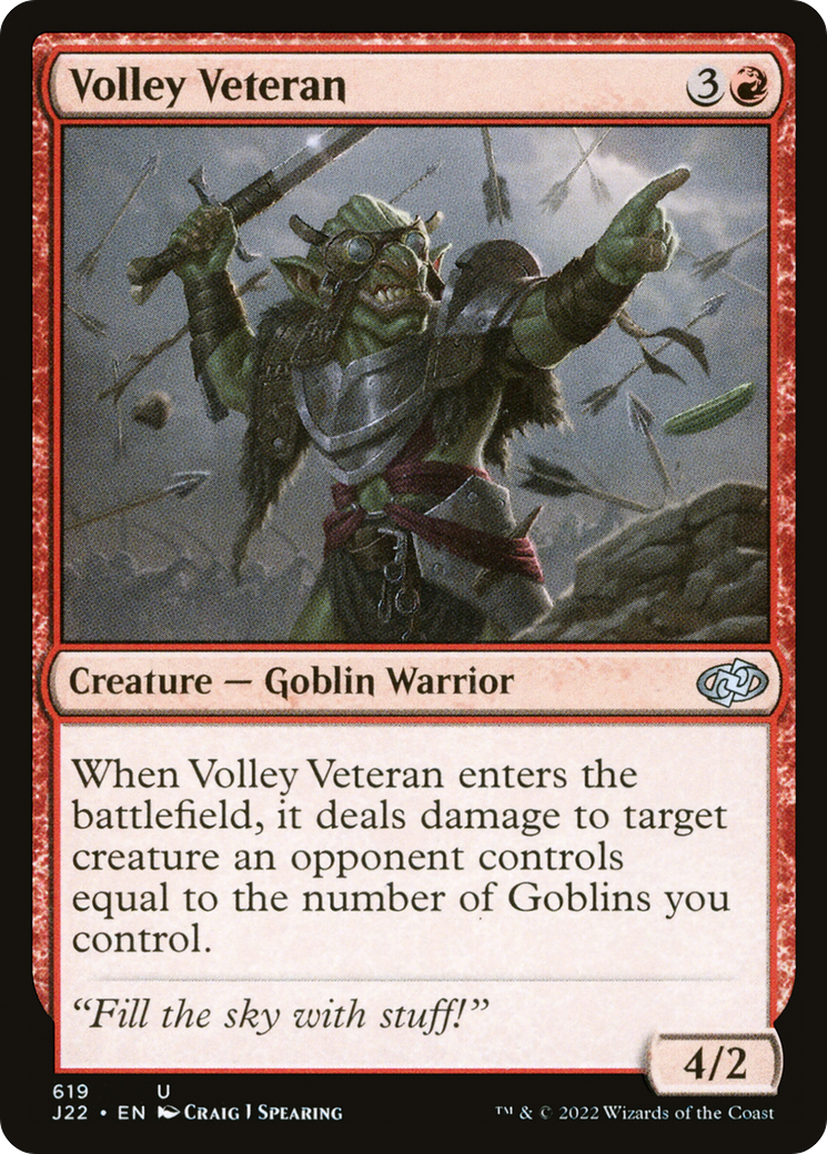 {C} Volley Veteran [Jumpstart 2022][J22 619]