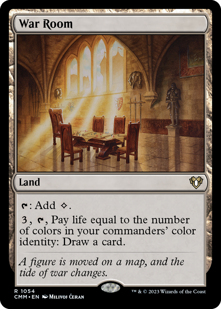 {R} War Room [Commander Masters][CMM 1054]