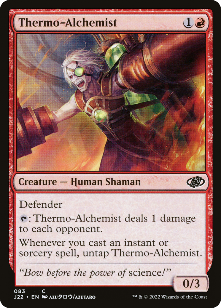 {C} Thermo-Alchemist (83) [Jumpstart 2022][J22 083]