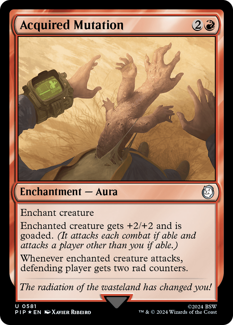 {C} Acquired Mutation (Surge Foil) [Fallout][PIP 581]