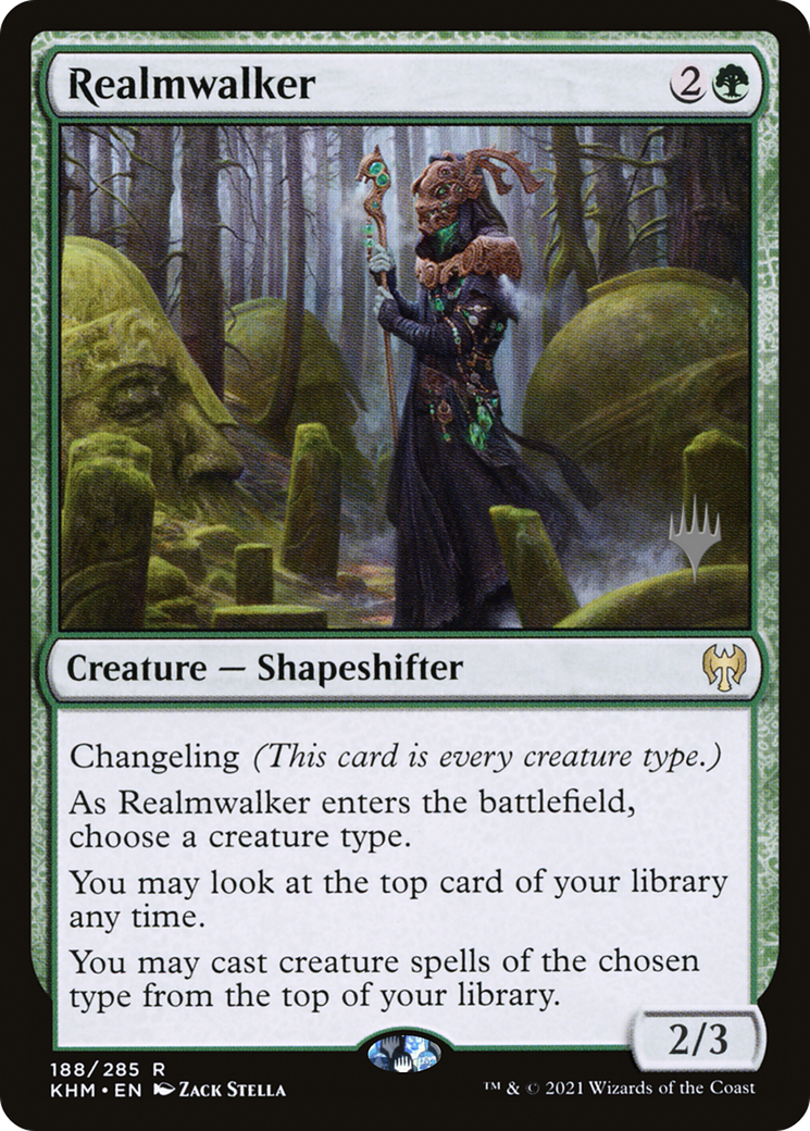 {R} Realmwalker (Promo Pack) [Kaldheim Promos][PP KHM 188]