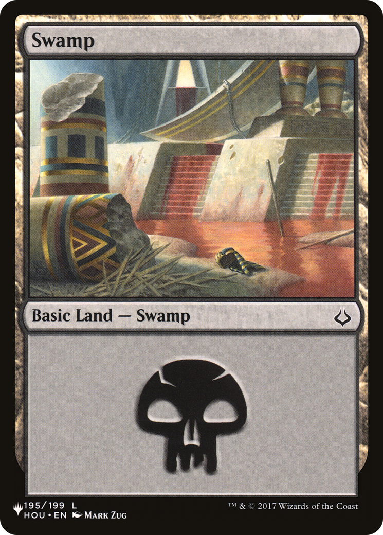 {C} Swamp (195) [Secret Lair: From Cute to Brute][LS HOU 195]