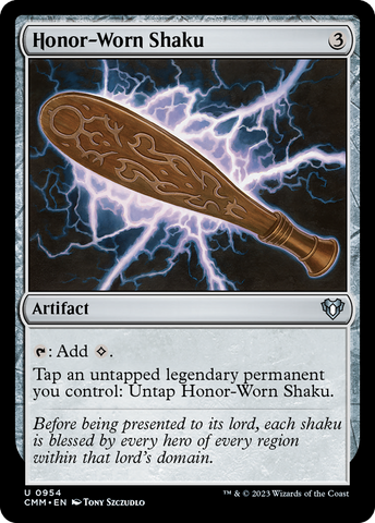 {C} Honor-Worn Shaku [Commander Masters][CMM 954]