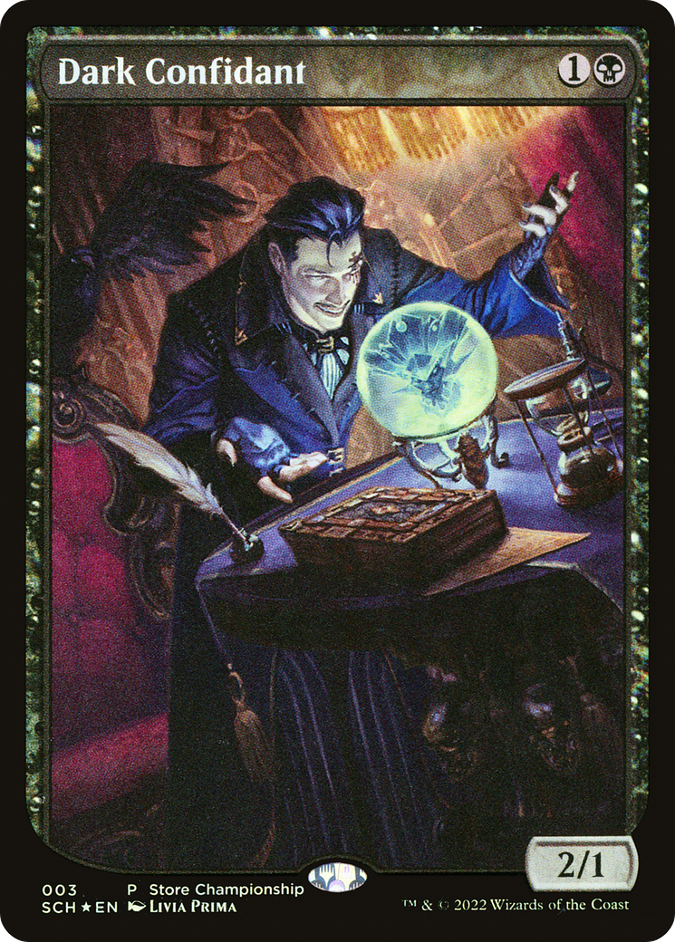 {R} Dark Confidant (Extended Art) [Store Championships 2022][SCH 003]