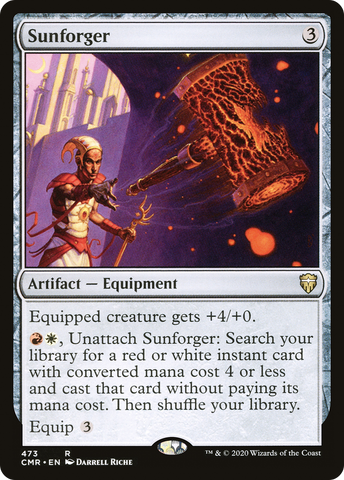 {R} Sunforger [Commander Legends][CMR 473]