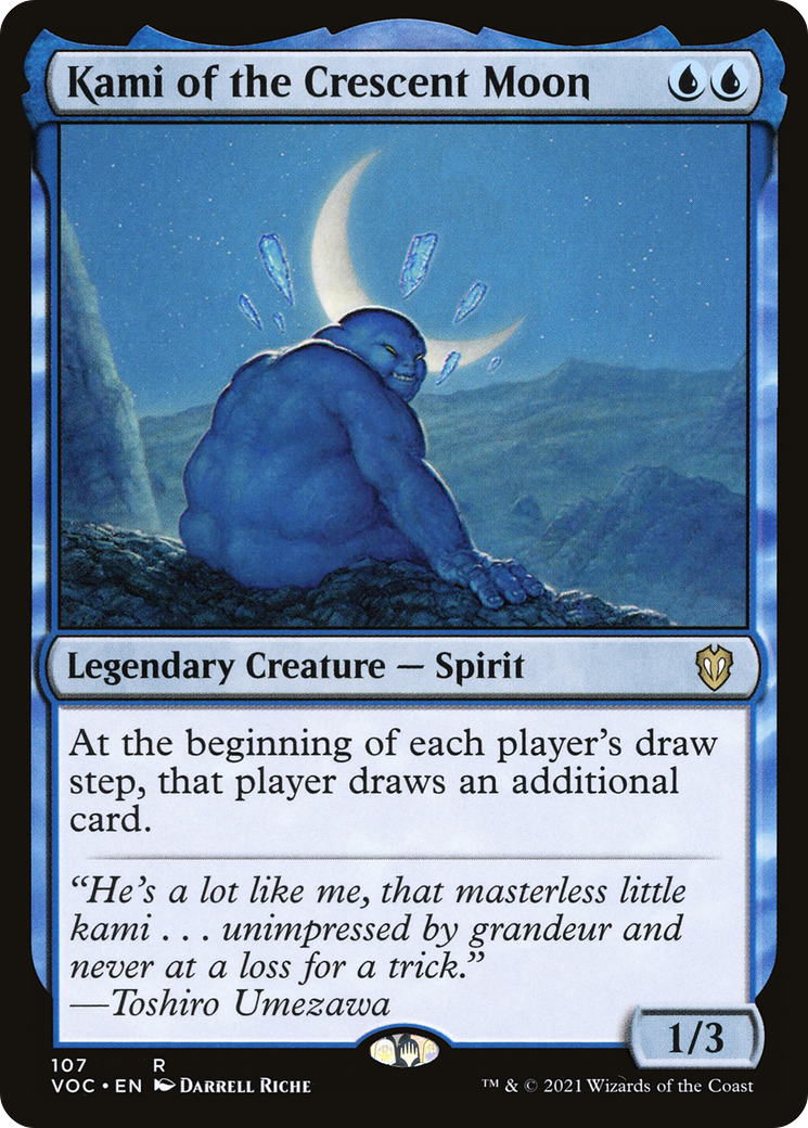 {R} Kami of the Crescent Moon [Innistrad: Crimson Vow Commander][VOC 107]