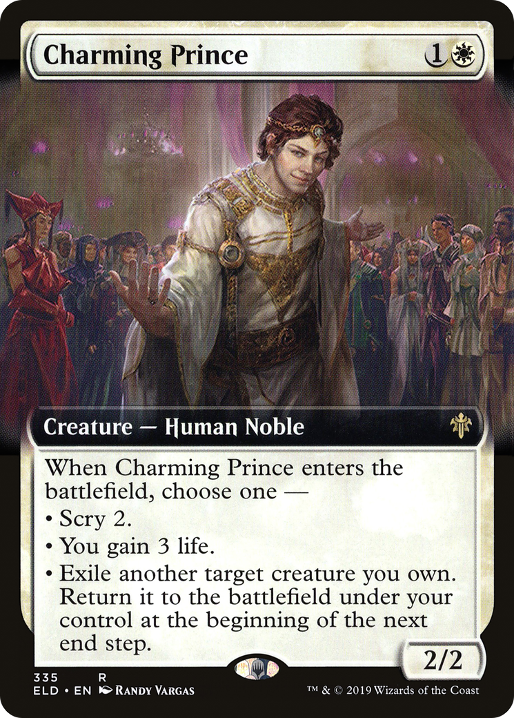 {R} Charming Prince (Extended Art) [Throne of Eldraine][ELD 335]