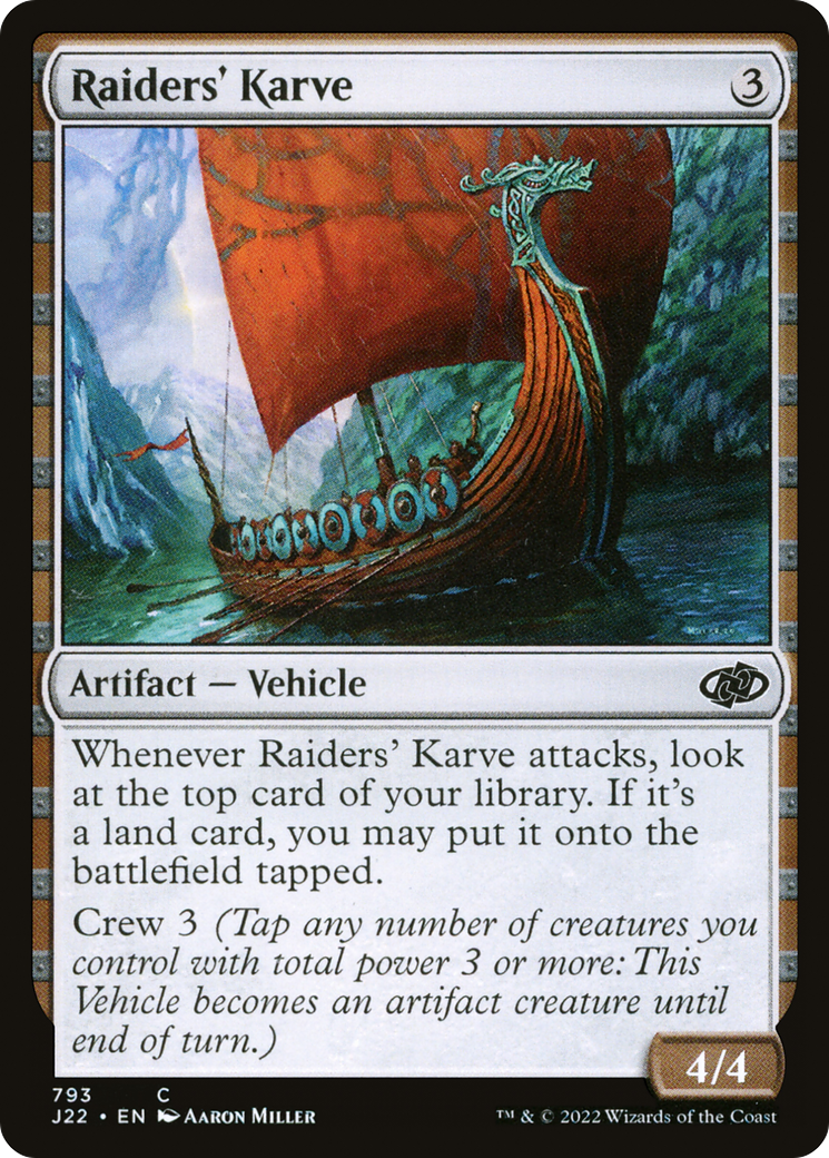{C} Raiders' Karve [Jumpstart 2022][J22 793]