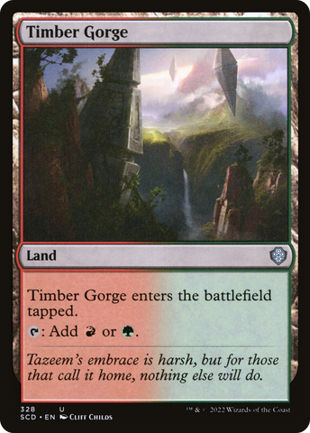 {C} Timber Gorge [Starter Commander Decks][SCD 328]