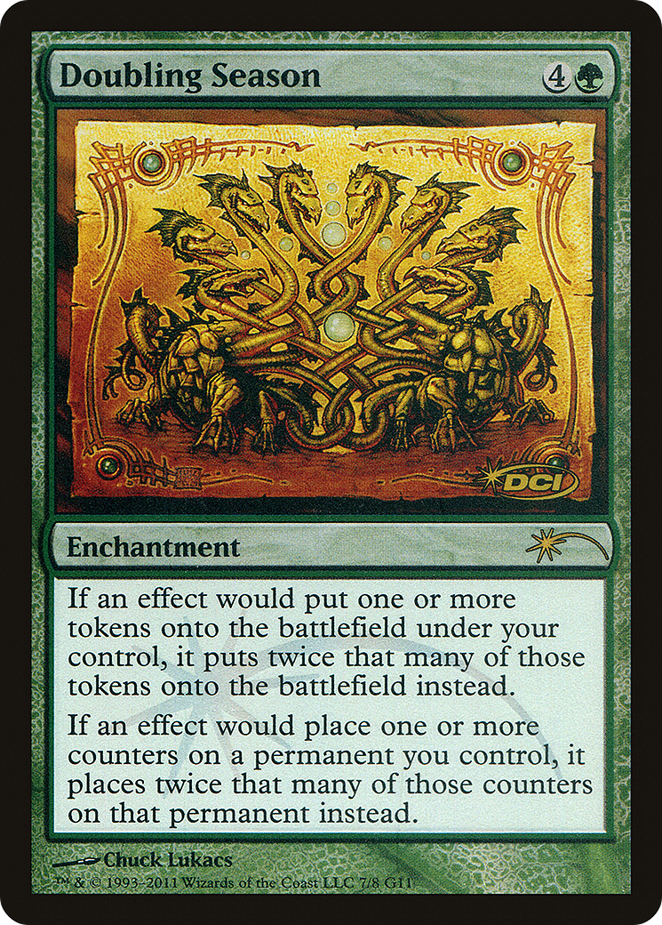 {R} Doubling Season [Judge Gift Cards 2011][PA J11 007]