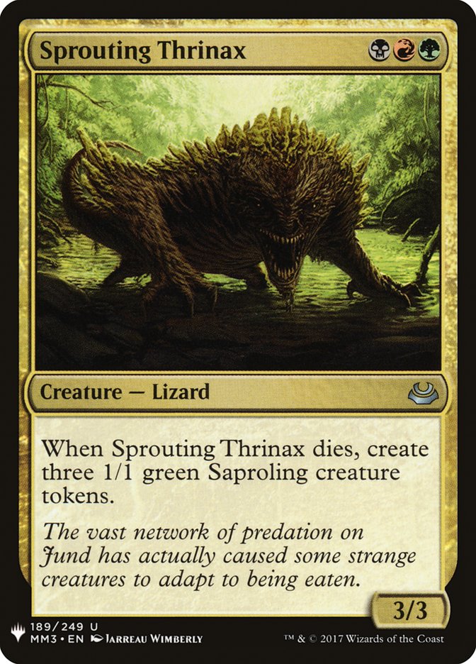 {C} Sprouting Thrinax [Mystery Booster][MB1 MM3 189]