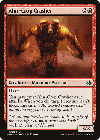 {C} Ahn-Crop Crasher [Amonkhet][AKH 117]