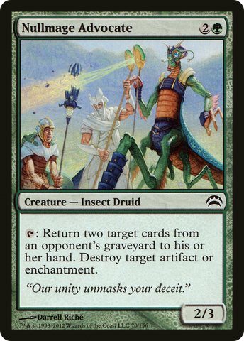 {C} Nullmage Advocate [Planechase 2012][PC2 070]