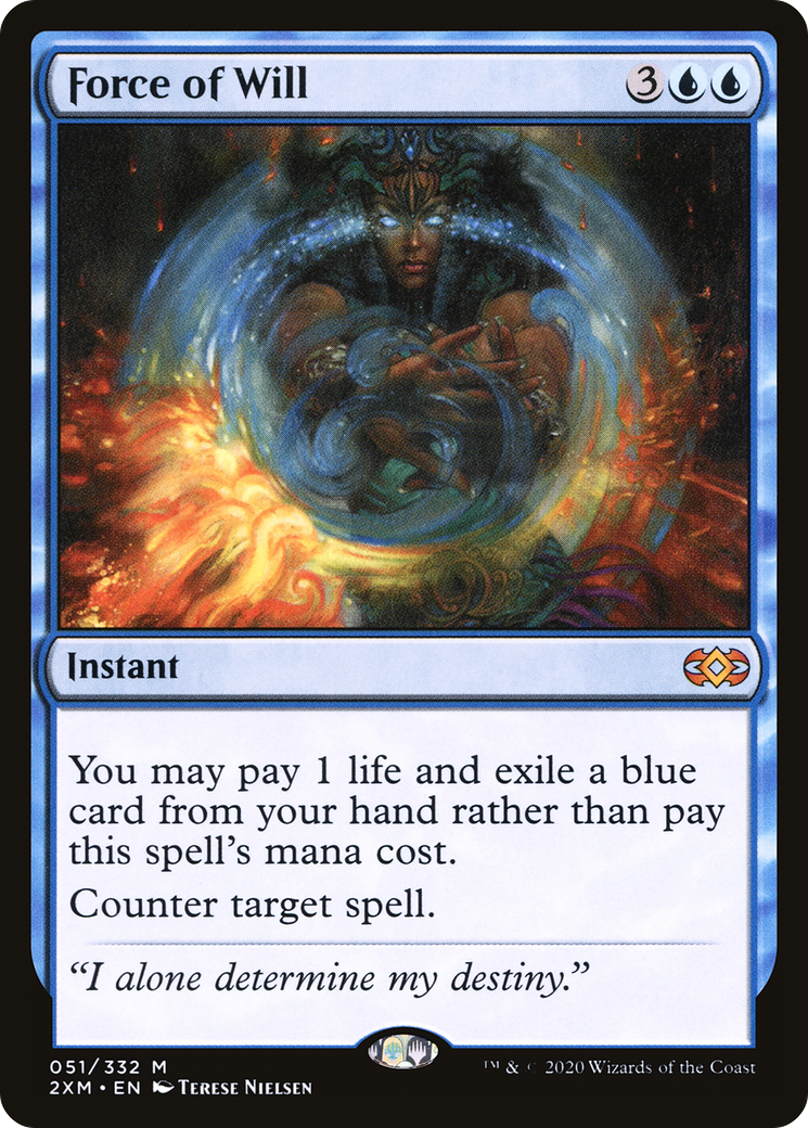 {R} Force of Will [Double Masters][2XM 051]