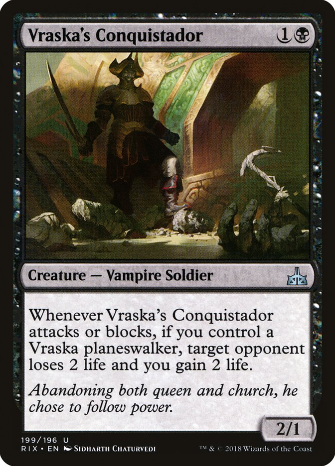 {C} Vraska's Conquistador [Rivals of Ixalan][RIX 199]