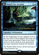 {R} Search for Azcanta // Azcanta, the Sunken Ruin [Ixalan Prerelease Promos][PR XLN 074]
