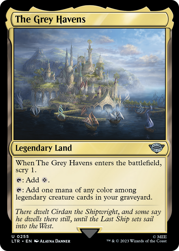 {C} The Grey Havens [The Lord of the Rings: Tales of Middle-Earth][LTR 255]