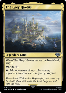 {C} The Grey Havens [The Lord of the Rings: Tales of Middle-Earth][LTR 255]