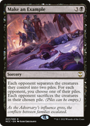 {R} Make an Example (Promo Pack) [Streets of New Capenna Commander Promos][PP NCC 037]