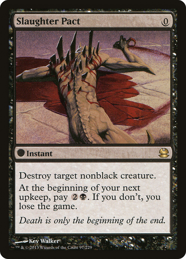 {R} Slaughter Pact [Modern Masters][MMA 097] - Misty Mountain Games